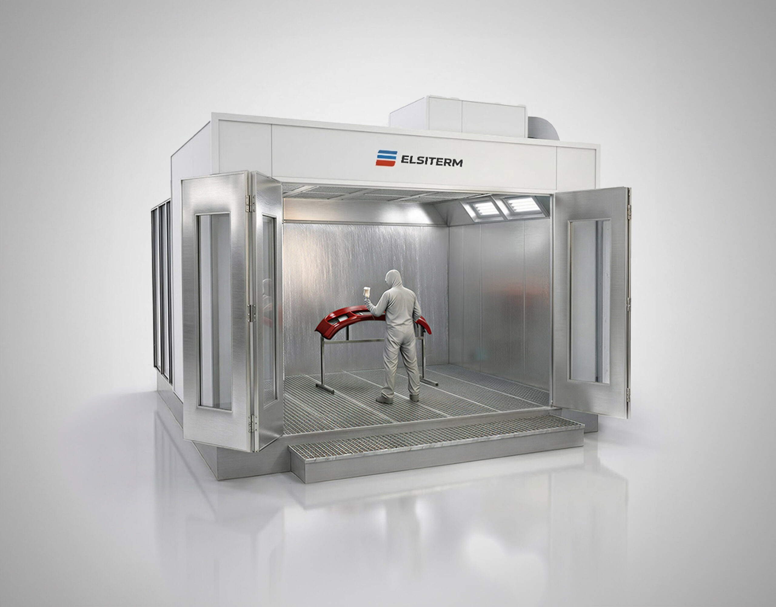 Su Perdeli Yaş Boya Kabinleri