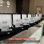 Kidem Plaketleri takdim toreni 17