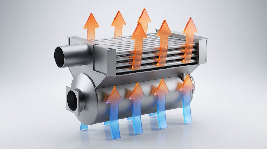 Boya kabini ısıtması için eşanjörlü indirekt gaz ısıtma ünitesi