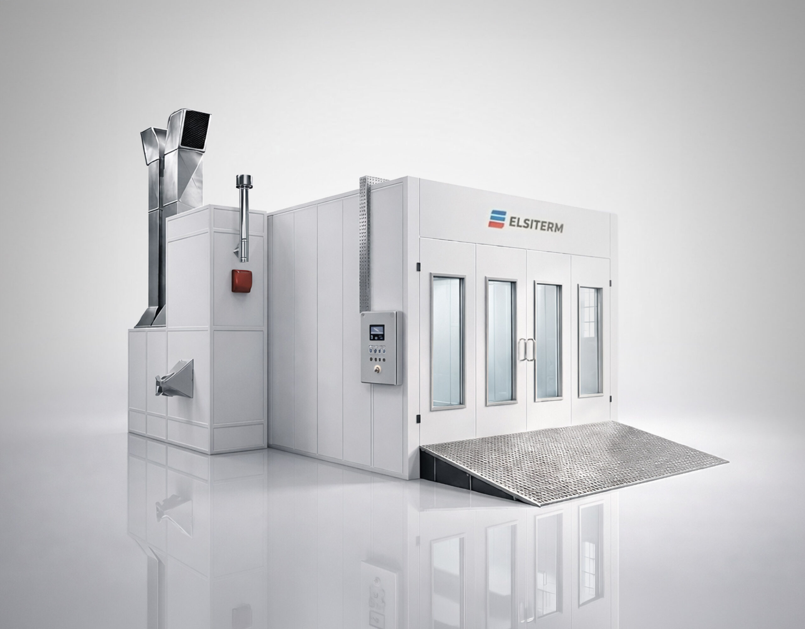 Zeminden Emişli Boya Kabinleri