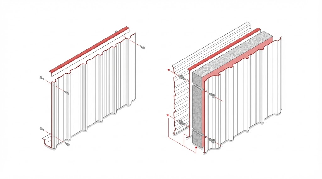 Panel yapısı tek tabaka vs yalıtımlı