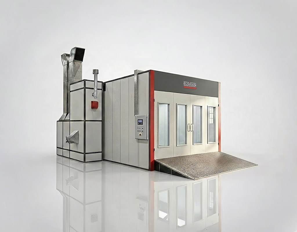 Tam asagi akisli kuru filtreli boya kabini